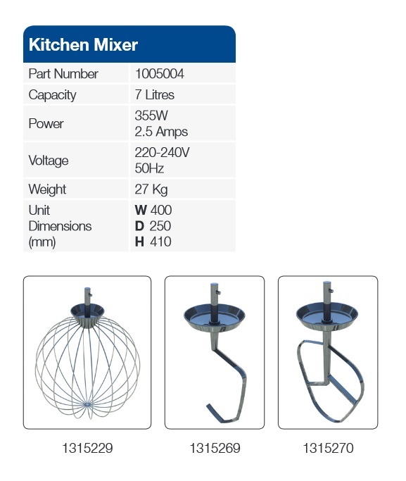 Birko  Kitchen Mixer specs