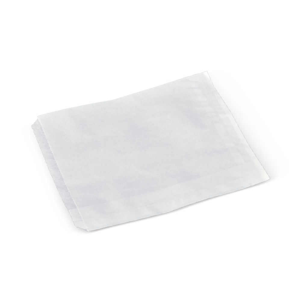 4F White Flat Paper Bag 238x200mm 500 per pack