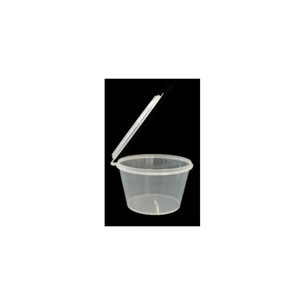 Sauce Container with Hinged Lid 2oz 1000/carton