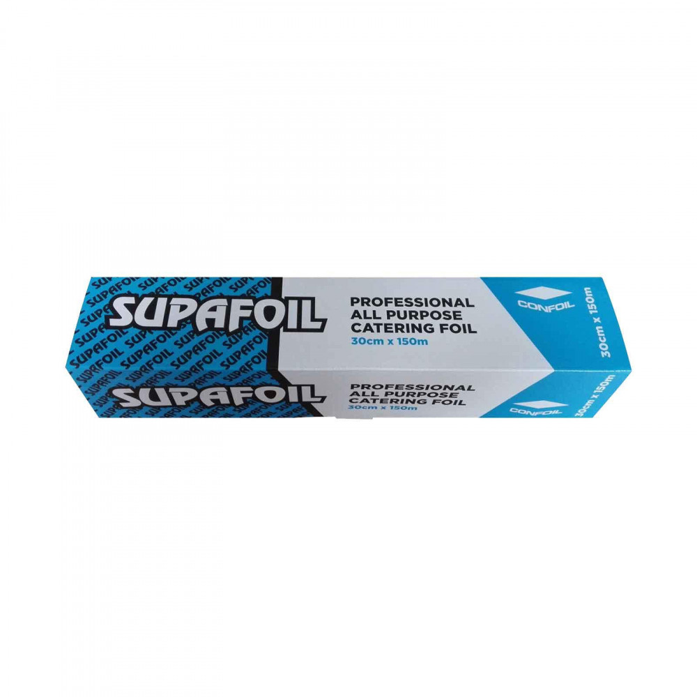 SupaFoil All Purpose Catering Foil Roll 30cm x 150m