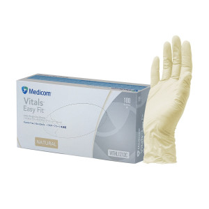 Gloves 1000/carton Latex Easy Fit Powder Free XS